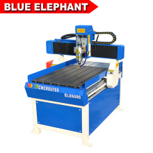 Publicidad enrutador cnc 6090 / mini máquina de corte de diseño de madera para pcb / pvc / aluminio